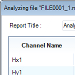 Analyzing file