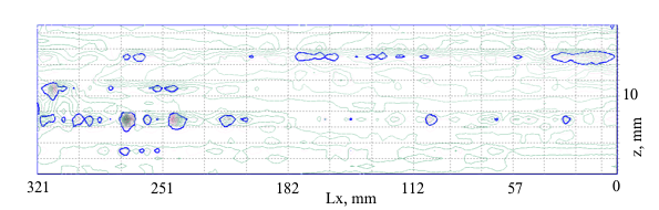 Local SC zones with bio corrosion