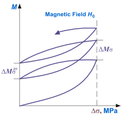 The scheme of appearance of the magnetoelastic effect